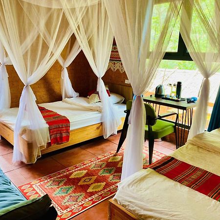 Pu Luong Homestay & Tours Huong Ba Thuoc Екстер'єр фото