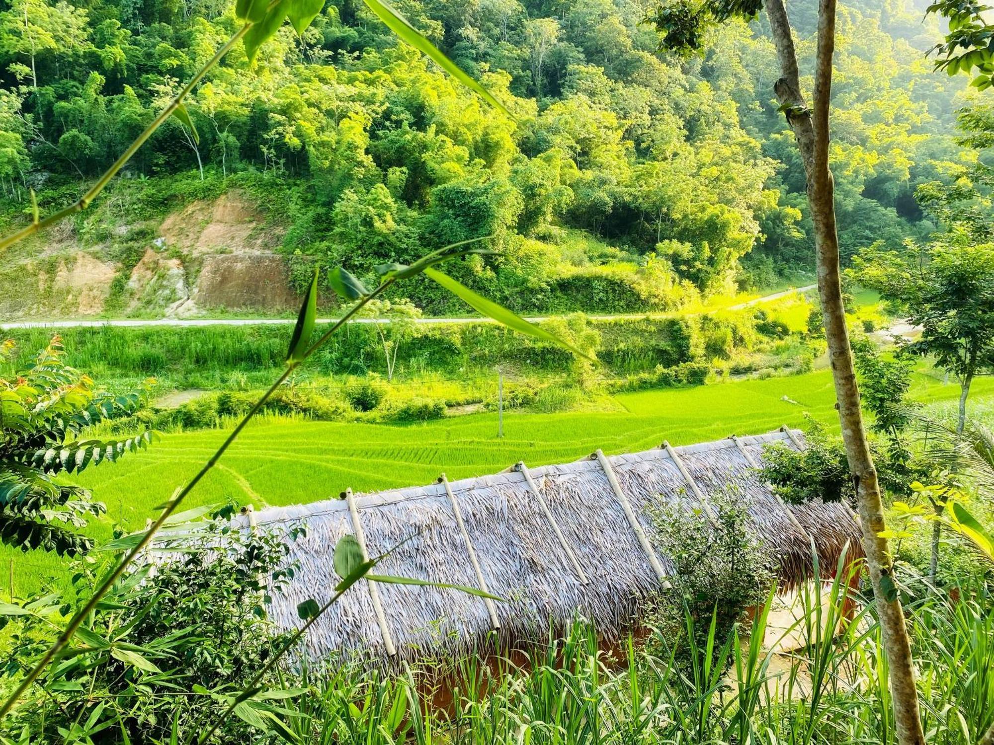 Pu Luong Homestay & Tours Huong Ba Thuoc Екстер'єр фото