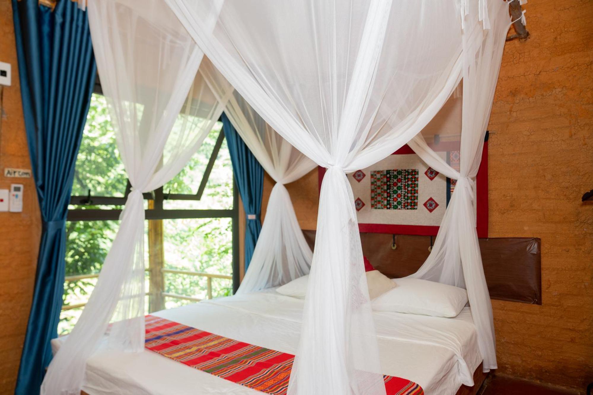 Pu Luong Homestay & Tours Huong Ba Thuoc Екстер'єр фото