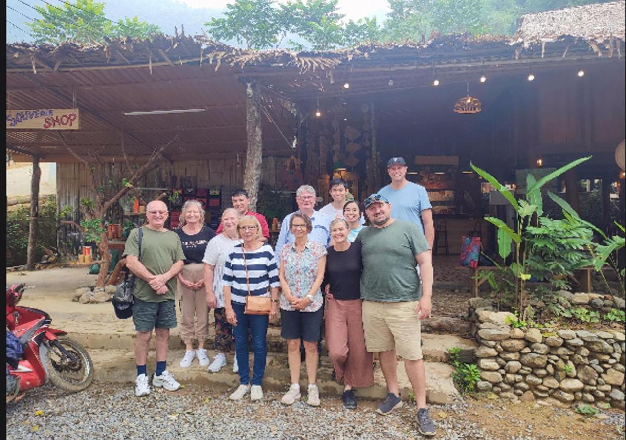 Pu Luong Homestay & Tours Huong Ba Thuoc Екстер'єр фото